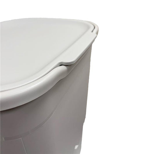 PORTABIANCHERIA MONTE BIANCO MULTIUSO CON RILIEVO E FANTASIA IN COLORAZIONE TORTORA 50LT 40X36X54 CM