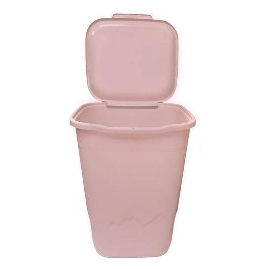 PORTABIANCHERIA MONTE BIANCO MULTIUSO CON RILIEVO E FANTASIA IN COLORAZIONE ROSA 50LT 40X36X54 CM