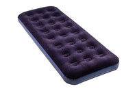 MATERASSO GONFIABILE FLOCCATO SINGOLO MATERIALE IN PVC 191X73X22 CM  OKX