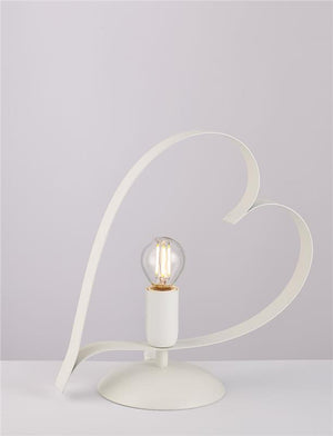 TRENDY LUME DESIGN MODERNO IN METALLO COLORE BIANCO E14 1 LUCE 46 WATT 14X14X35 CM