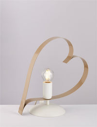 TRENDY LUME DESIGN MODERNO IN METALLO COLORE ORO E14 1 LUCE 46 WATT 14X14X35 CM