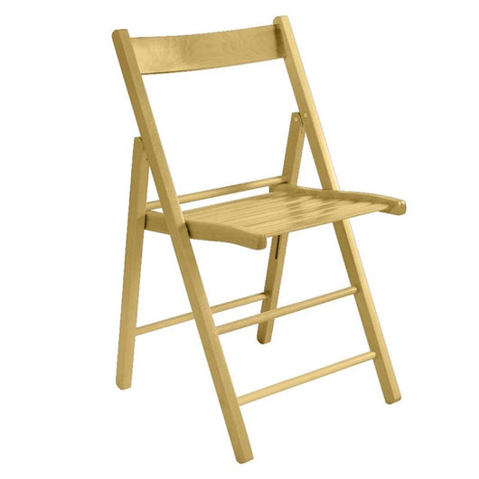 SEDIA BIRRERIA IN LEGNO DI FAGGIO COLORE NATURALE CON SEDUTA A DOGHE PESO MASSIMO 90 KG