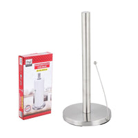 MA MAISON PORTA ROTOLO CON BASE IN ACCIAO INOX 15X15X33 CM