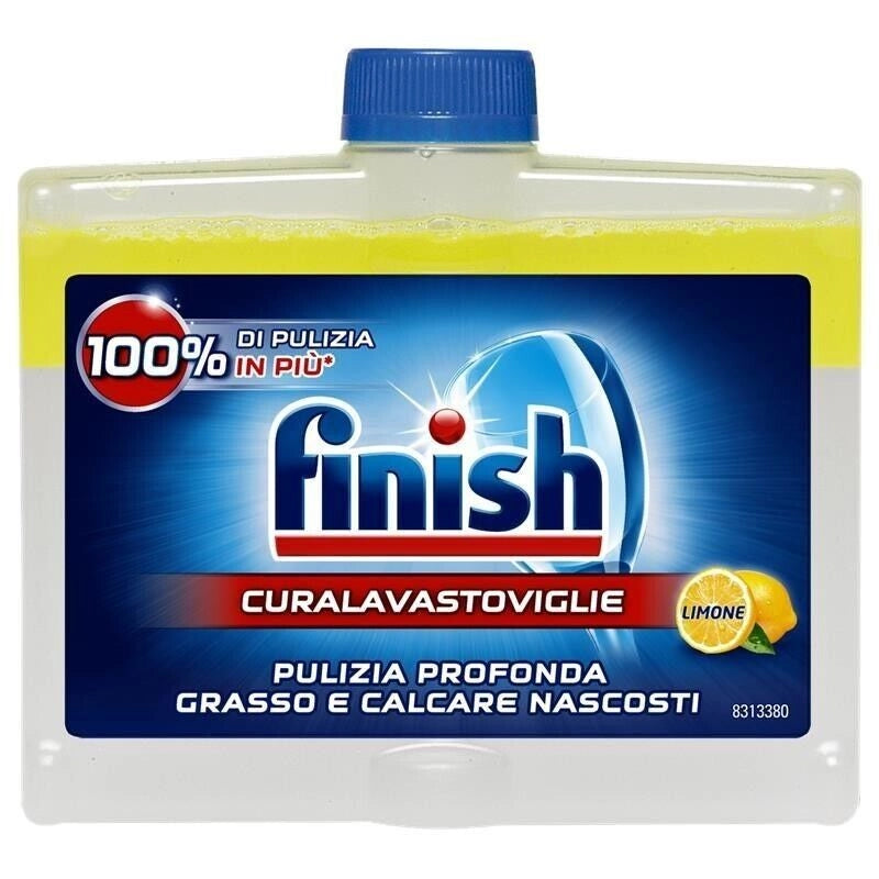 8 FINISH CURA LAVASTOVIGLIE IGIENIZZANTE LIMONE 250 ML