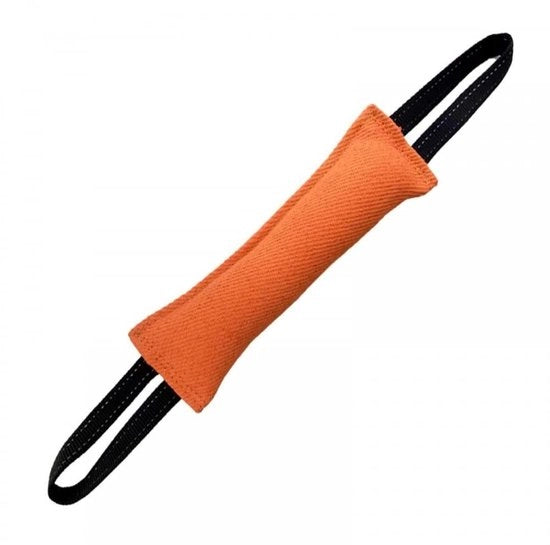 Cuscino da morso con manico - Giocattolo per cani - Antiscivolo - Riflettente - Resistentente al morso - Adatto a piccoli/medi cani - Giocattolo