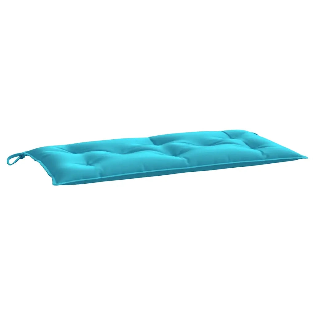 Cuscini per Panca da Giardino 2 pz | Cuscini per sedie Turchese 100x50x7 cm Tessuto