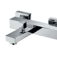 Rubinetto vasca finitura cromata, serie zoe