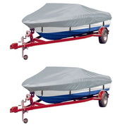 Telo per Barca 2 pz Grigio Lunghezza 488-564 cm Larghezza 239cm cod mxl 75520