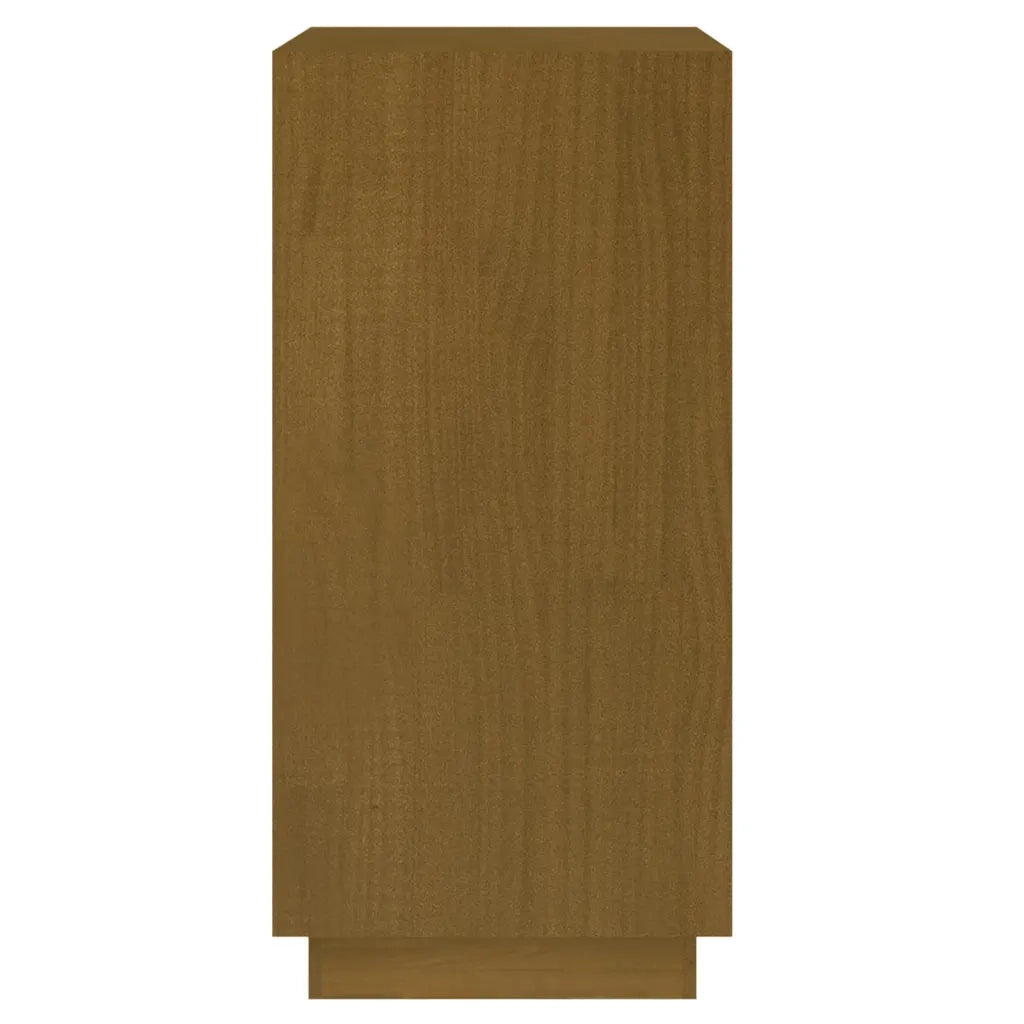 Libreria Marrone Miele 40x35x71 cm in Legno Massello di Pino cod mxl 19082