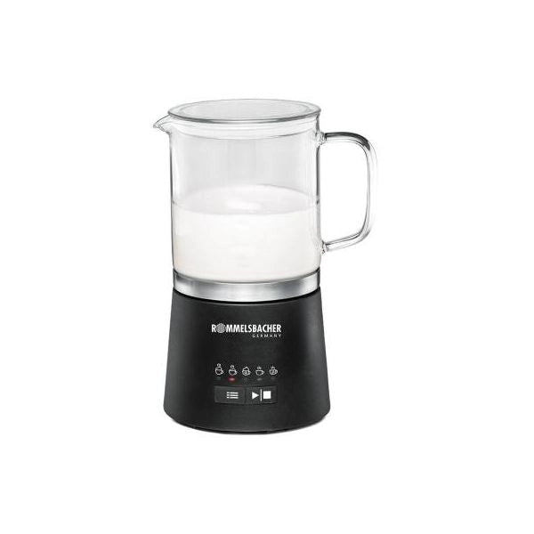 Rommelsbacher milk frother 500ml stainless steel black schwarz ms 625 (ms 625) - 165970