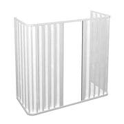 Box vasca soffietto 3 lati 70x170x70 cm mod. Sofie Lux in PVC ARISA Bianco