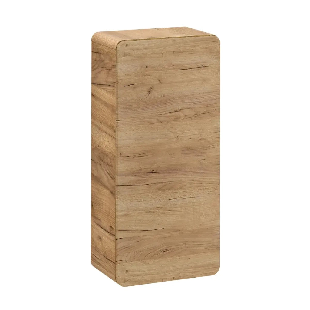 Colonna da bagno ERBANO – Rovere chiaro – 35x75 cm – 1 porta – Stile contemporaneo