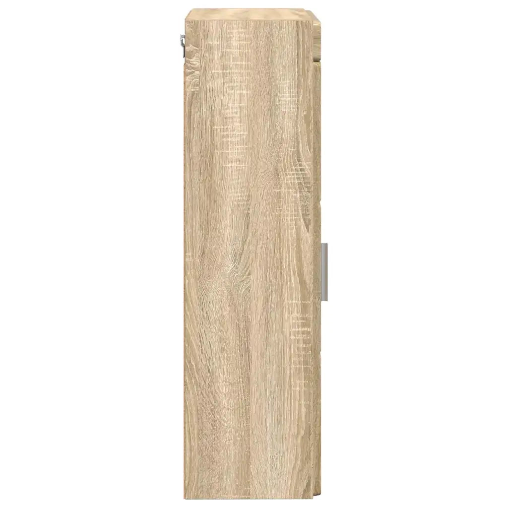 Armadio da Bagno | Mobile da Bagno a muro TULUM Rovere Sonoma 37 x 24,5 x 86 cm