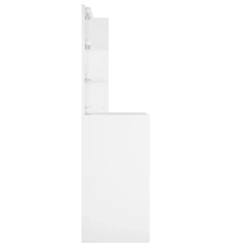 Toeletta | Tavolo da Trucco con LED Bianca 60x40x140 cm