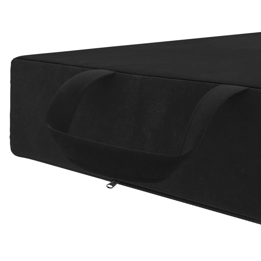 Divano Letto Pieghevole 75 x 63 x 45 cm Nero