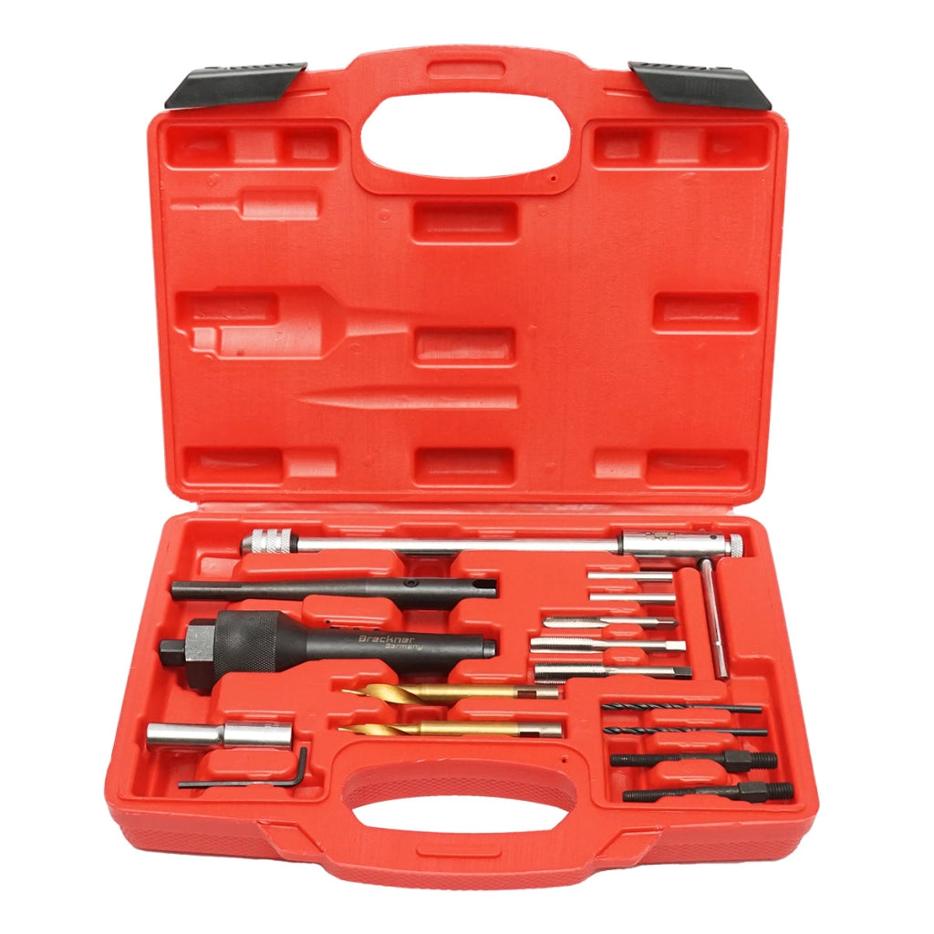 Kit di riparazione filettature candelette ed estrattore Breckner Germany