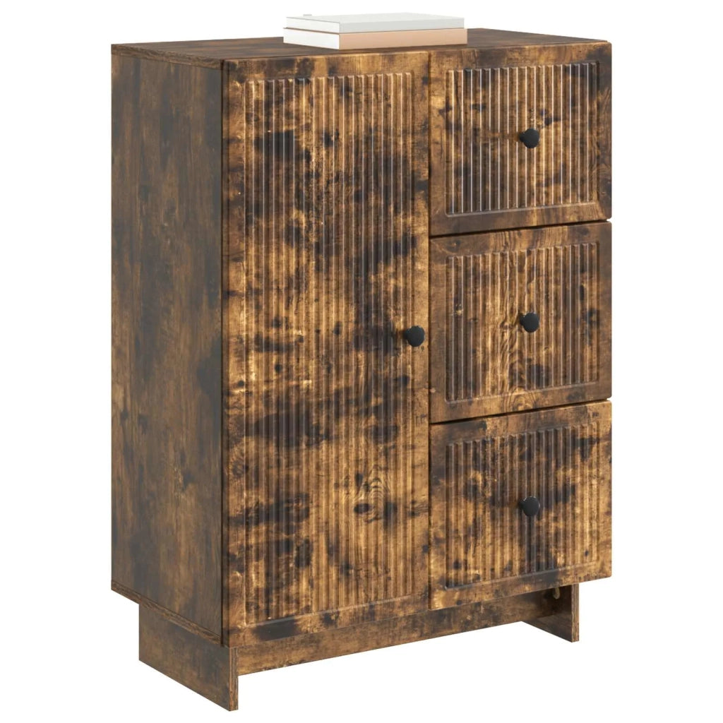 Credenza Rovere Fumo 66 x 34,5 x 90 cm Legno ingegnerizzato 893940