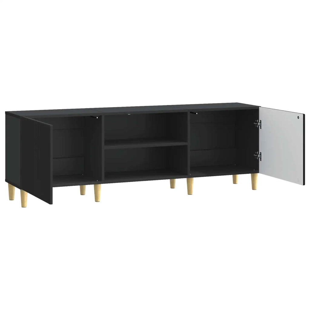 Mobile TV Nero 150 x 31 x 50 cm Legno ingegnerizzato 894686