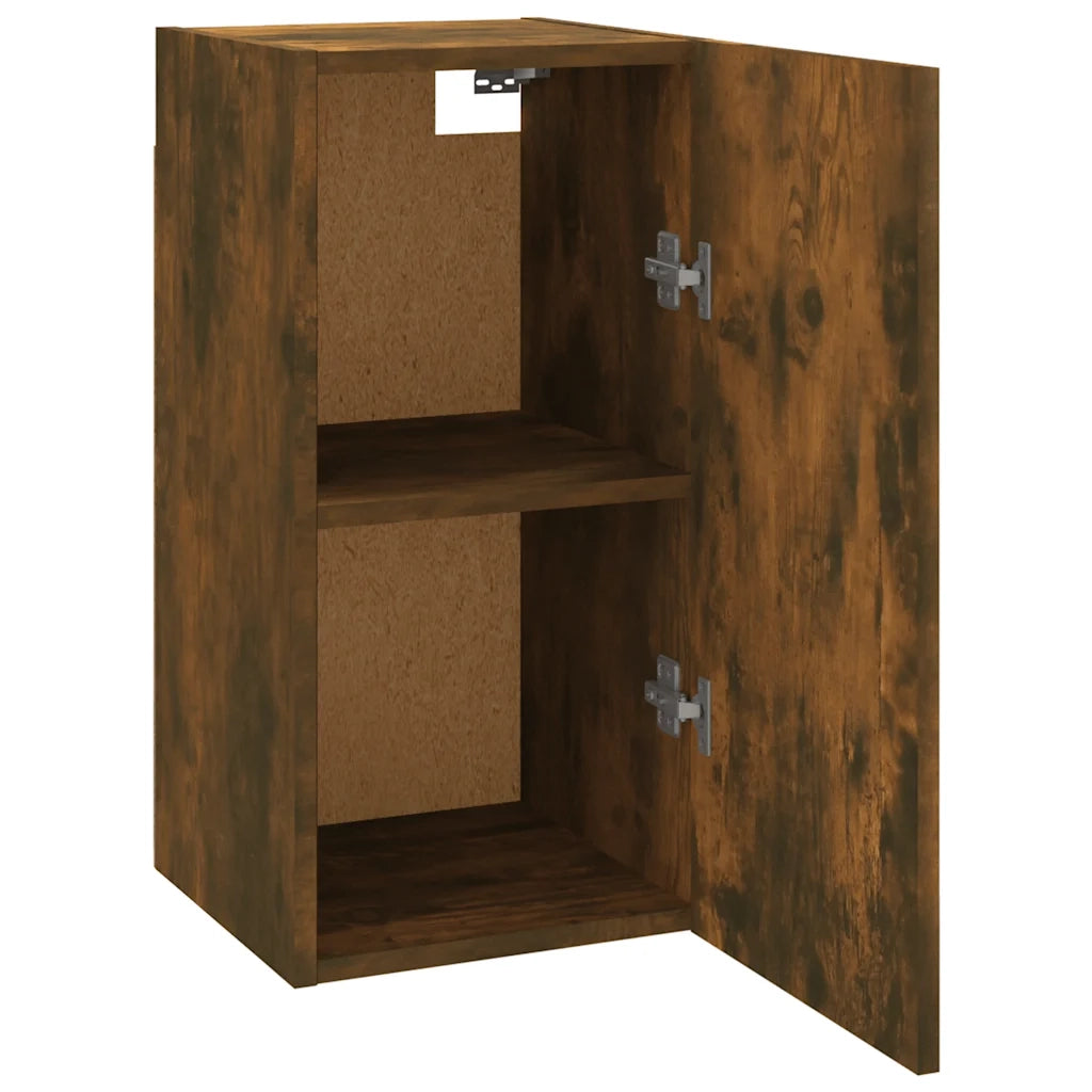 Mobile TV Rovere Fumo 30,5x30x60 cm in Legno Ingegnerizzato 815741