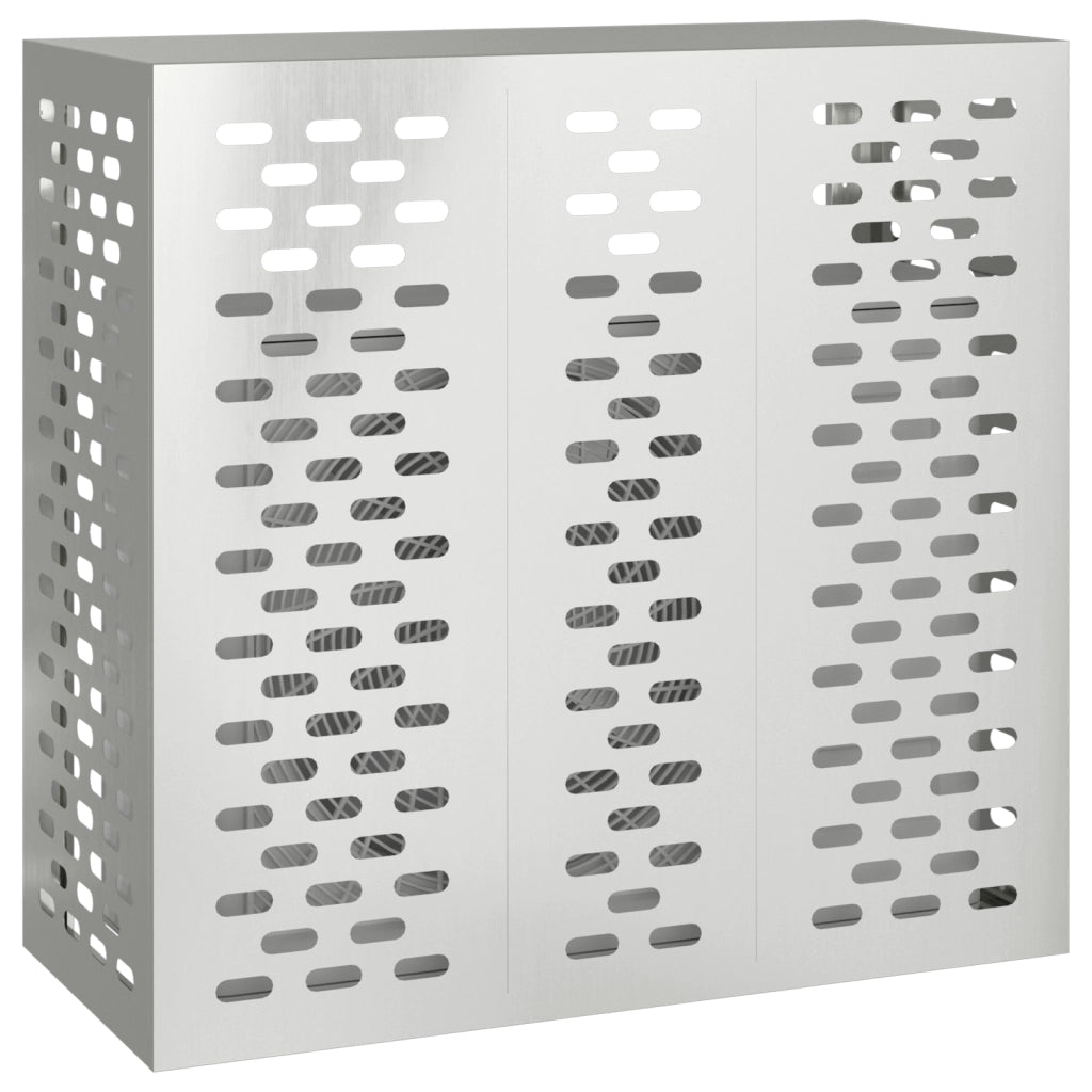 Copertura per Condizionatore d'Aria 110x50x105 cm Acciaio Zincato