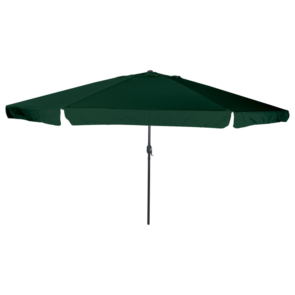 Ombrellone da Giardino  Ã¸395x245 cm Verde