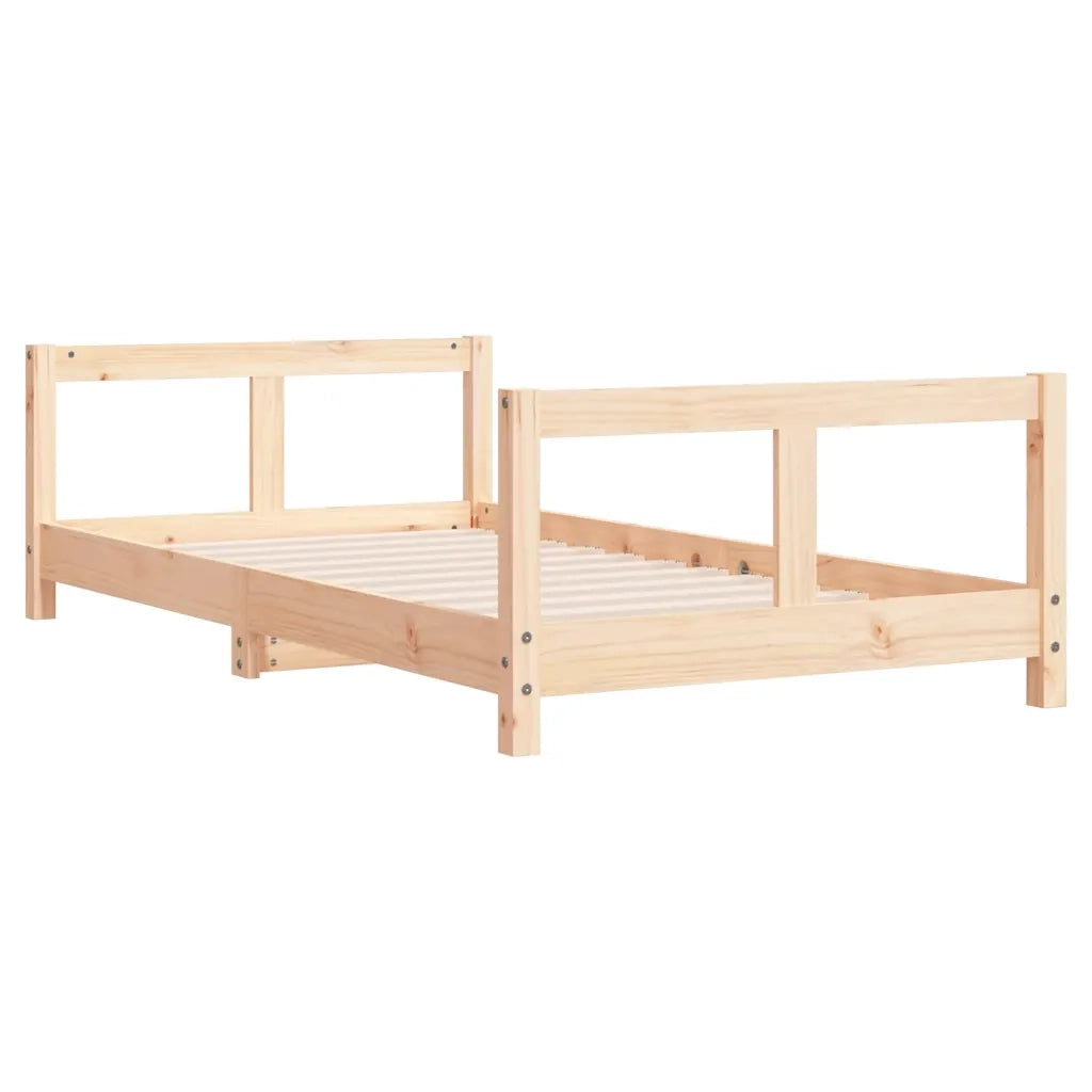 Giroletto per Bambini 80x160 cm in Legno Massello di Pino 834429