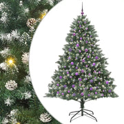 Albero di Natale | Decorazioni natalizie artificiale con 300 LED Verde 210 cm