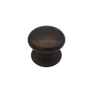 Pomolo fisso per porta SAGUATTI 173/70IB in alluminio marrone opaco