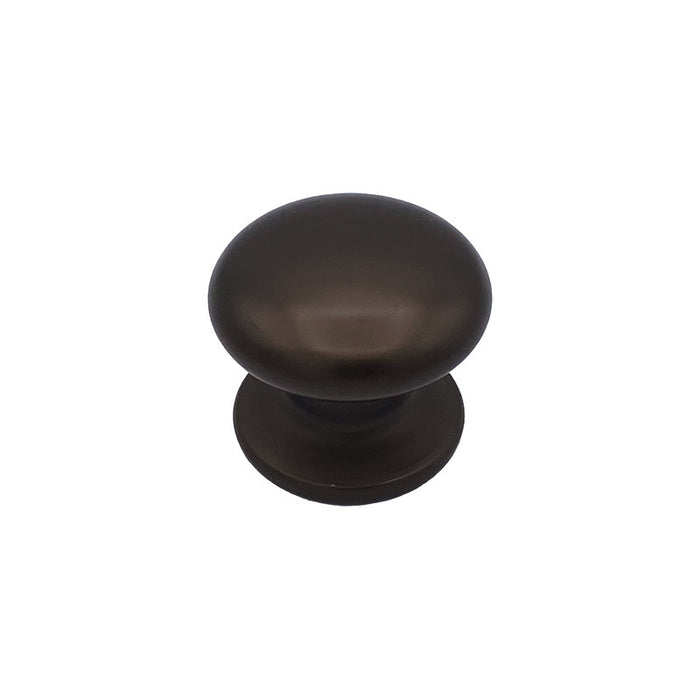 Pomolo fisso per porta SAGUATTI 173/70IB in alluminio marrone opaco