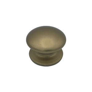 Pomolo fisso per porta SAGUATTI 173/80GB in alluminio bronzo satinato