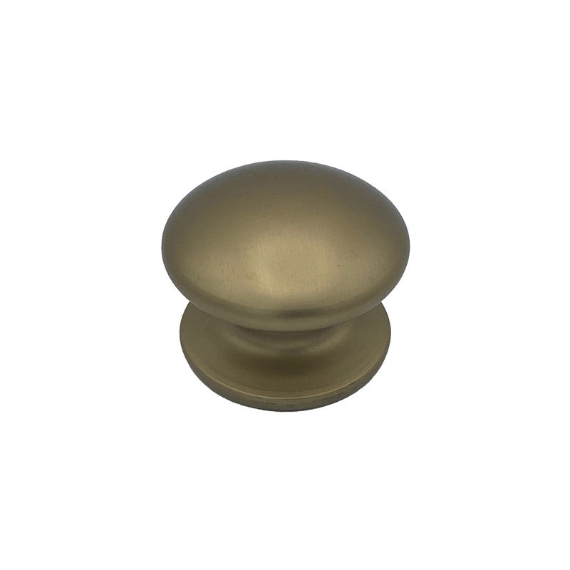 Pomolo fisso per porta SAGUATTI 173/80GB in alluminio bronzo satinato