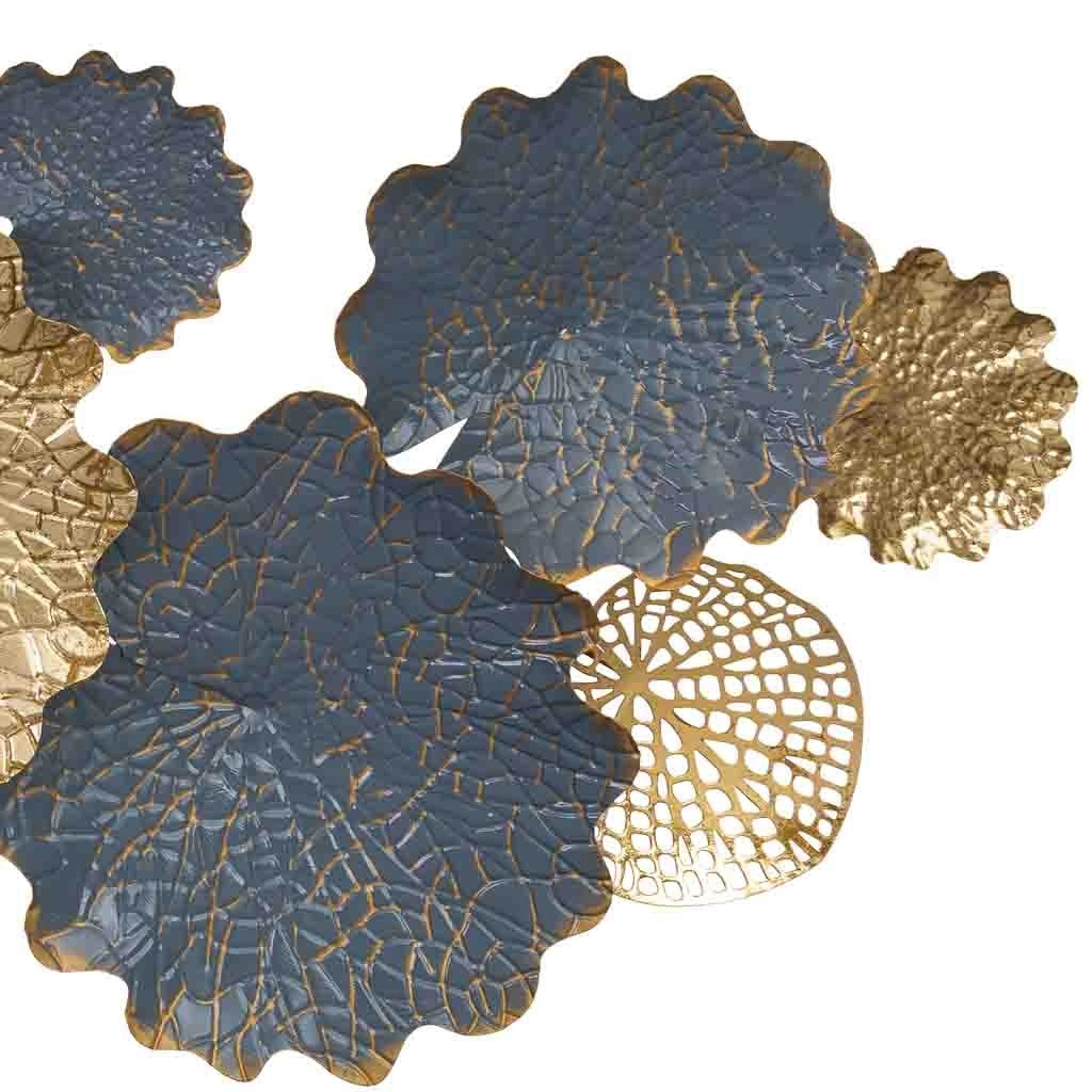 Carta da parati decorativa in metallo 131,4x67,9x8,9