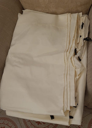 RICAMBIO SET 4 TELI LATERALI PER GAZEBO ADVENTURE/RIYAD MT.3X4