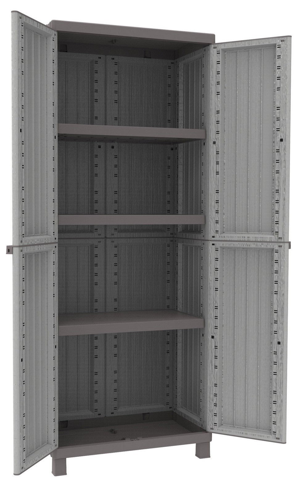 armadio terry "cwood" 2ante cm 68x39x170h tre ripiani 2680 cod:ferx.17313