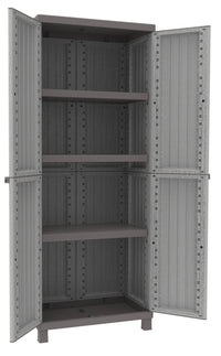 armadio terry "cwood" 2ante cm 68x39x170h tre ripiani 2680 cod:ferx.17313