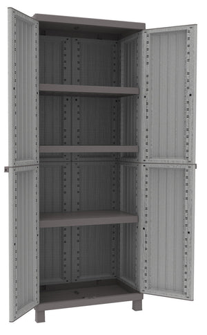 armadio terry "cwood" 2ante cm 68x39x170h tre ripiani 2680 cod:ferx.17313