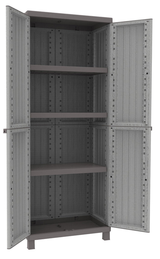 armadio terry "cwood" 2ante cm 68x39x170h tre ripiani 2680 cod:ferx.17313