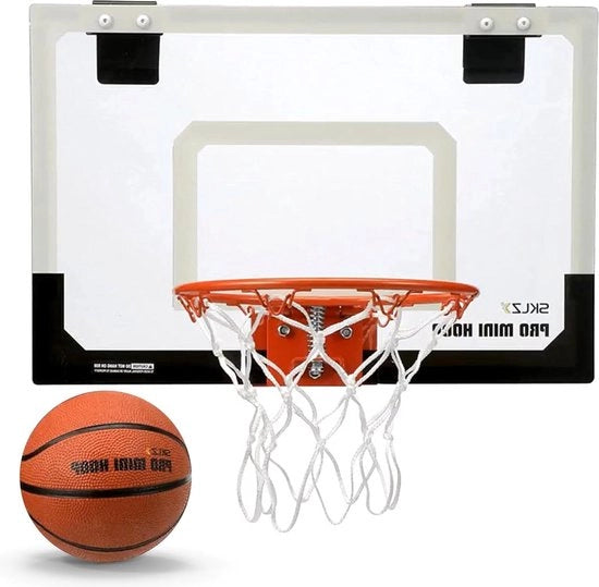 Sistema di Allenamento al Basket Indoor con Tavolo e Anello di Tiro Pro Mini Hoop