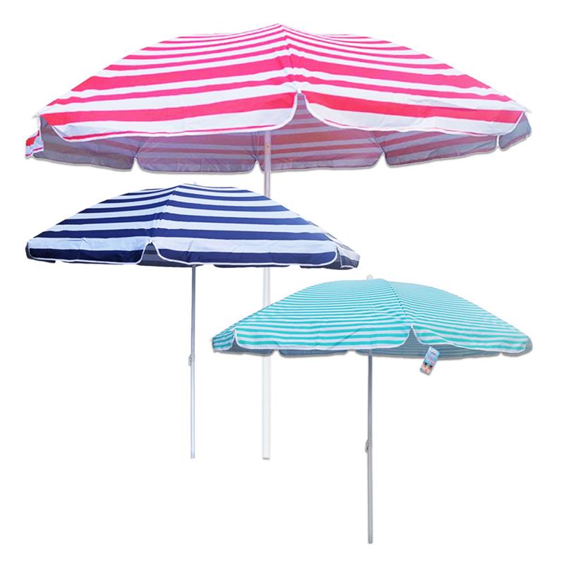 OMBRELLONE MODELLO NIZZA 220 CM CON TUBO 32 MM FANTASIA ASSORTITA