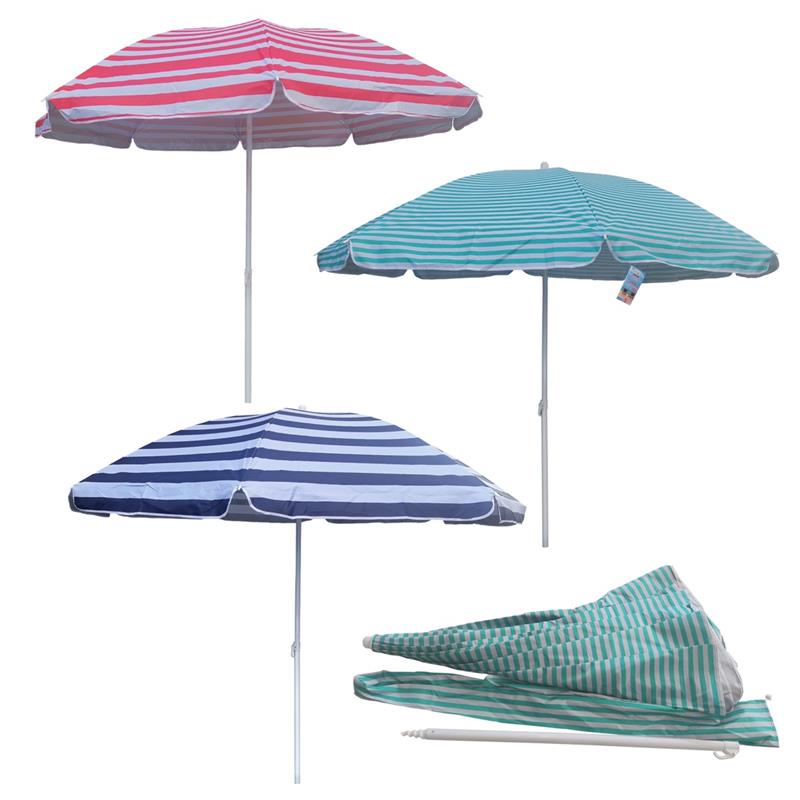 OMBRELLONE MODELLO NIZZA 220 CM CON TUBO 32 MM FANTASIA ASSORTITA