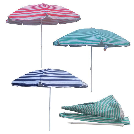 OMBRELLONE MODELLO NIZZA 220 CM CON TUBO 32 MM FANTASIA ASSORTITA