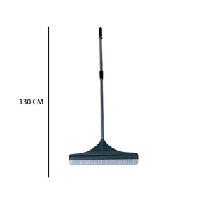 SCOPA PER PRATO SINTETICO 130 CM CON MANICO TELESCOPICO SETOLE IN NYLONA INPUGNATURA ERGONOMICA OKP