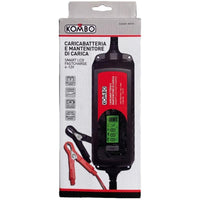 CARICABATTERIA LCD FASTCHARGE 6-12V PER BATTERIE AL PIOMBO DIMENSIONI 180X65X45 MM OKP