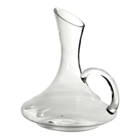 DECANTER AMPIO CON MANICO IN VETRO TRASPARENTE ELEGANTE 1.5 LITRI