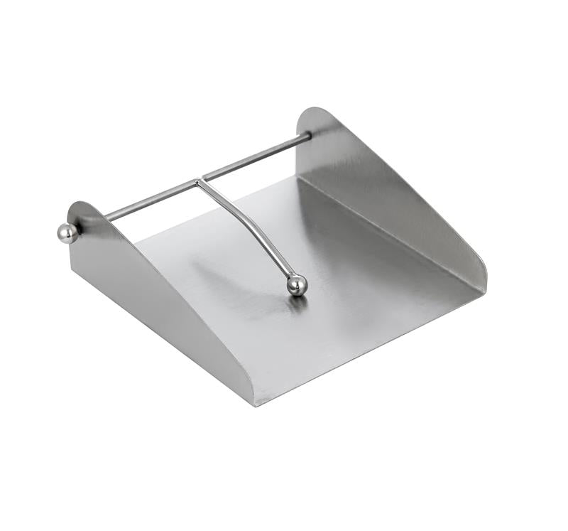 MA MAISON PORTATOVAGLIOLI IN ACCIAIO INOX CON PESO PER LA TENUTA DEI FAZZOLETTI MISURA 17,5X7,5X6 CM