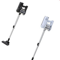 Aspirapolvere 2in1 600W Filtro Hepa Lavabile Scopa Elettrica Compatta Accessori Tortora