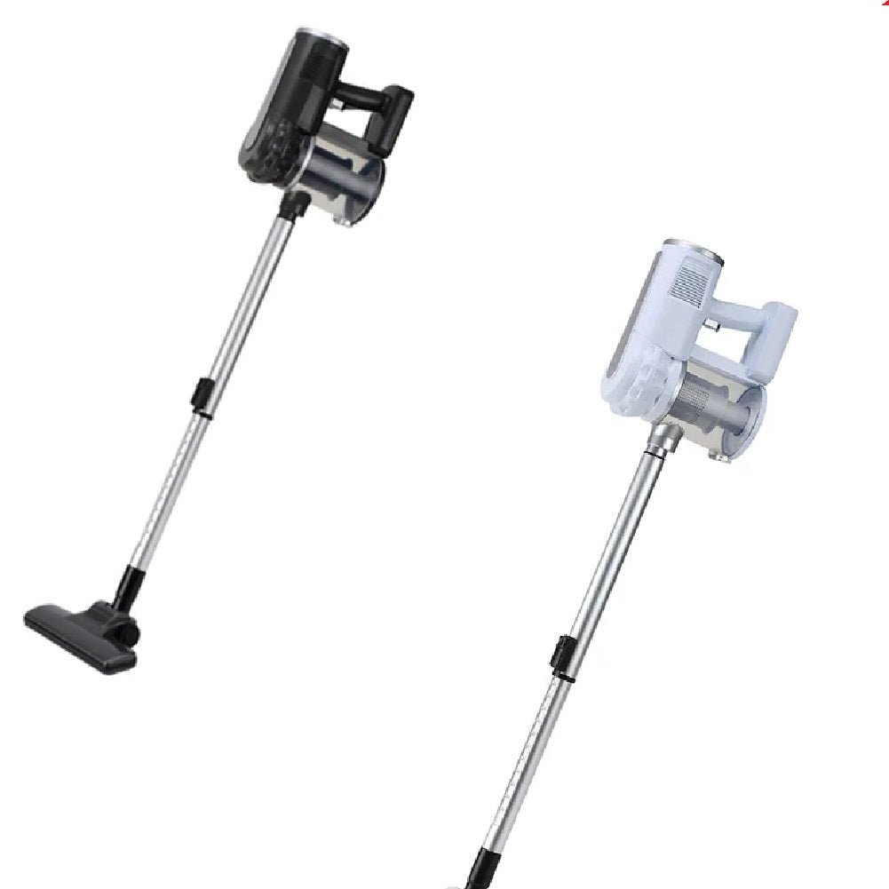 Aspirapolvere 2in1 600W Filtro Hepa Lavabile Scopa Elettrica Compatta Accessori Bianco