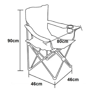 2pz Sedia Campeggio Portatile Pieghevole Telo Oxford Sacca con Maniglia H90cm Verde
