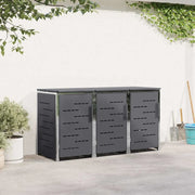 Stoccaggio contenitore a ruote Antracite 207 x 77,5 x 112,5 cm 3422241