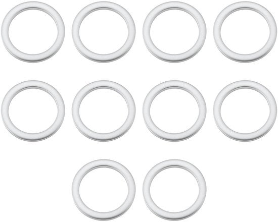 Pacchetto di 10 pezzi - Afdichtring 23,9mm - Olio di ricircolo - Sistema di raffreddamento - Afdichtingsinterface - Materiali metallici